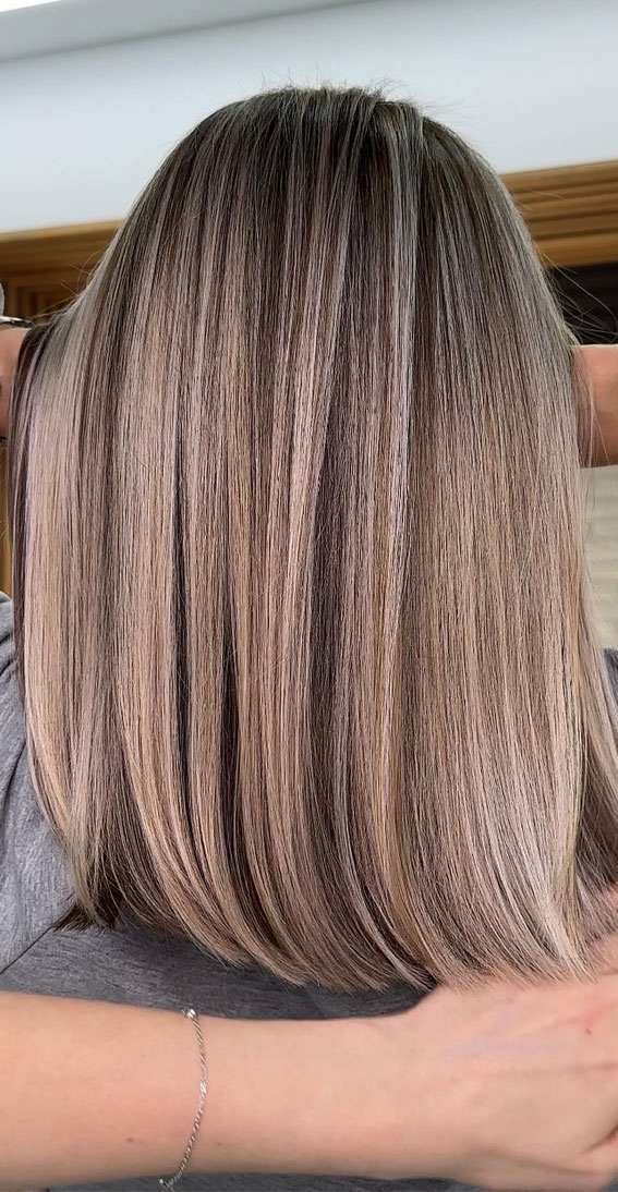 30+ Hair Colour Trends To Try in 2023 : Ombre Brown Blonde Balayage
