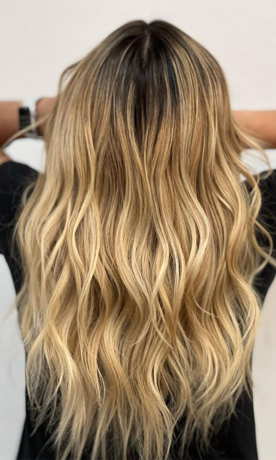40 Dirty Blonde Hair Colour Ideas : Warm Dirty Blonde with Honey Highlights
