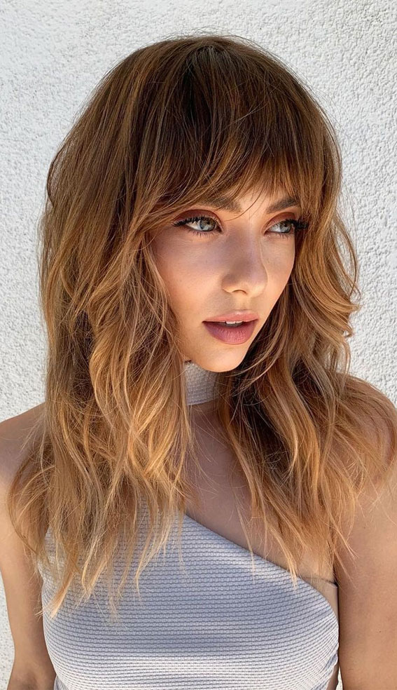 50+ New Haircut Ideas For Women To Try In 2023 : Soft Shag with Stunning  Colour