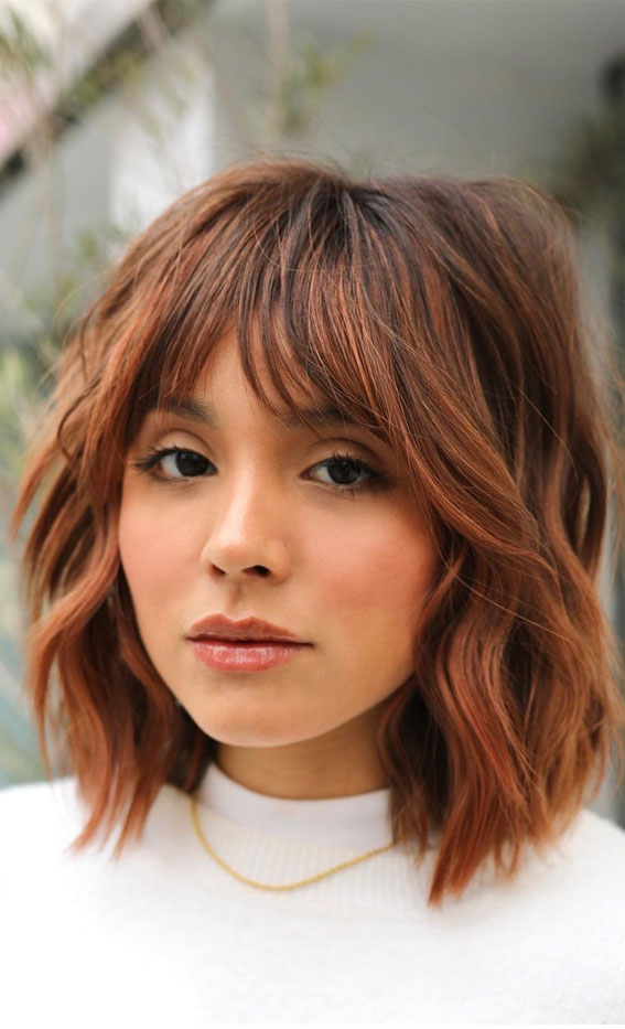 50+ New Haircut Ideas for Women to Try in 2023 : Soft Shag + Dimensional  Copper