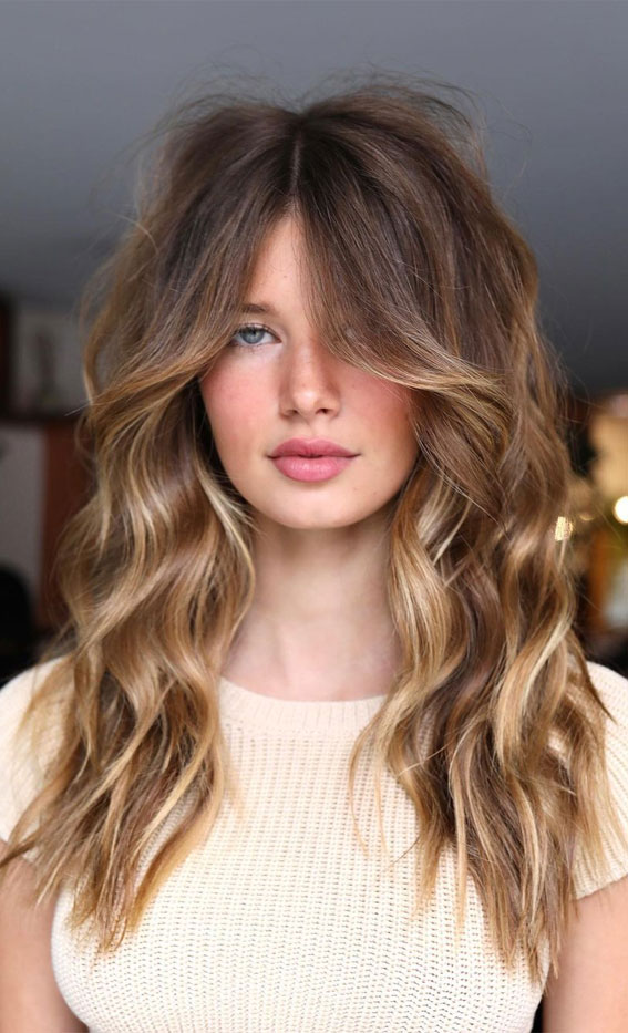 50+ New Haircut Ideas for Women to Try in 2023 : Soft Texture + Curtain  Bangs
