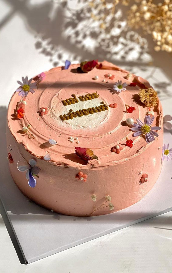 Flower Box Double Cake | Customzied Flower Cake | Best Cake Gift for Her