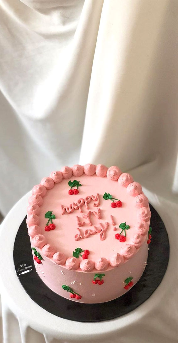 Pink Rose Cake | Birthday Cake for Wife | Order Custom Cakes in Bangalore –  Liliyum Patisserie & Cafe