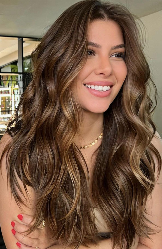 50+ Brunette + Brown Hair Colours & Hairstyles : Toasted Coconut Brown Hair