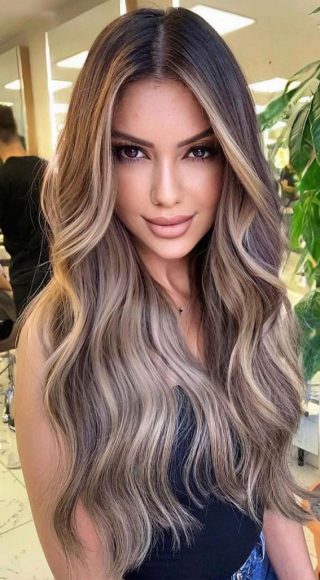 50+ Brunette + Brown Hair Colours & Hairstyles : Brown Ombre Blonde ...