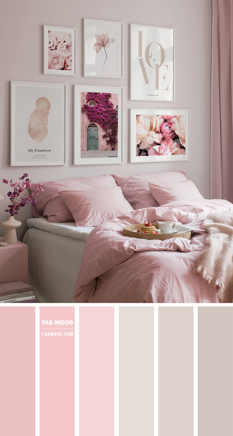 Light Pink Colour Combination: Schemes for Walls in 2023