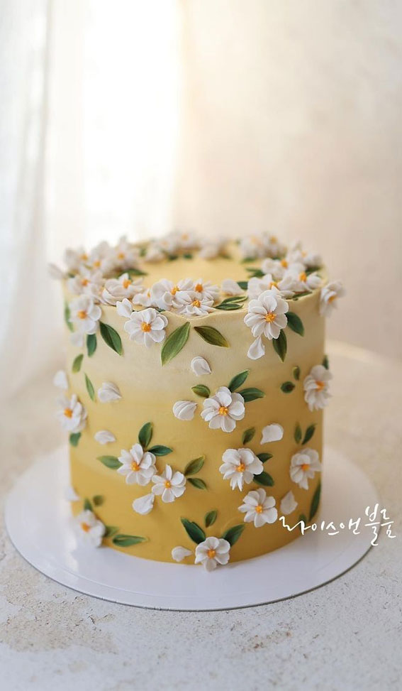 Floral Cascade Cake - Heaven is a Cupcake - St Albans