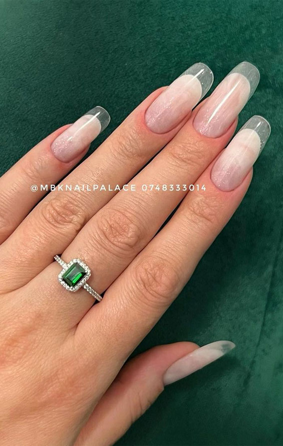 French Glass Nails That’re Sophisticated and Understated : Rose Quartz Nails