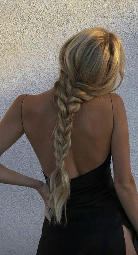 50+ Cute Hairstyles For Any Occasion : Cute Easy Braid Long Hair