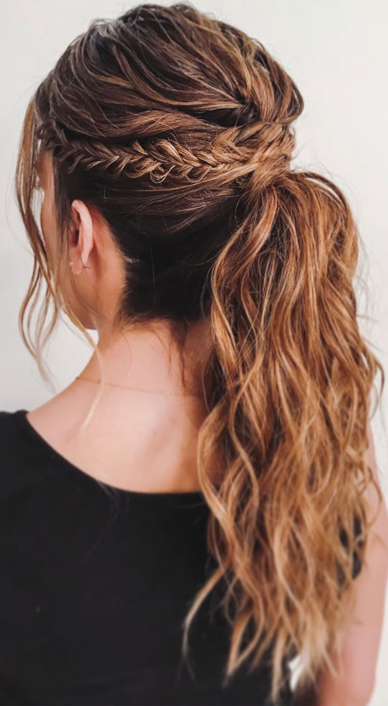 Cute Hairstyles That’re Perfect For Warm Weather : Fab Braided Ponytail