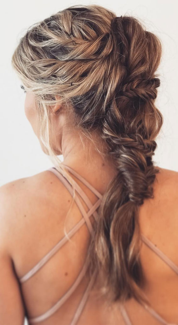 Cute Hairstyles That’re Perfect For Warm Weather : Twist, Braid  Wrapped Pony