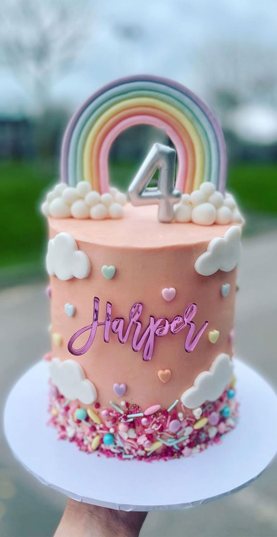 Woolworths Rainbow Layer Cake 1Kg | Woolworths