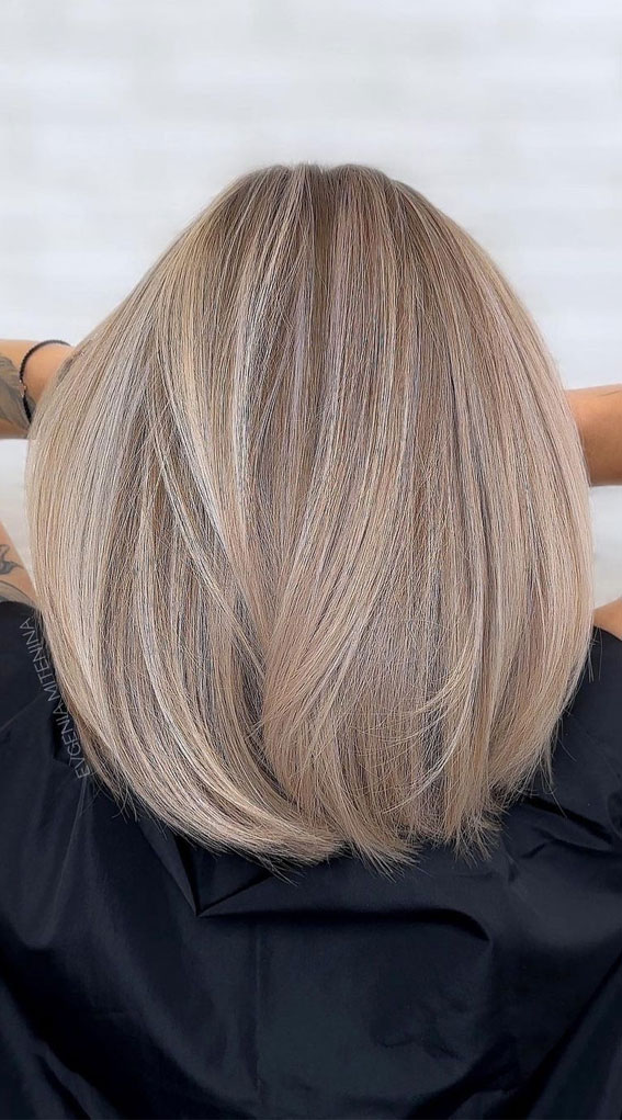 32 Trendy Blonde Hair Colour Ideas  CoolToned Blonde Shade with Gray  Undertones