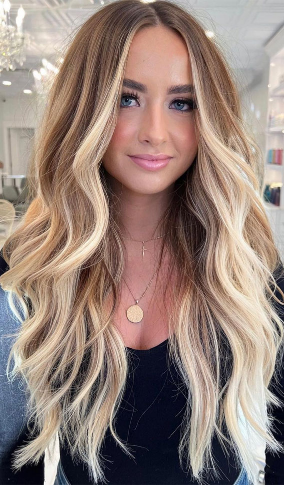 blonde balayage, platinum blonde, honey blonde, blonde hair color, shades of blonde hair, blonde hair color trends