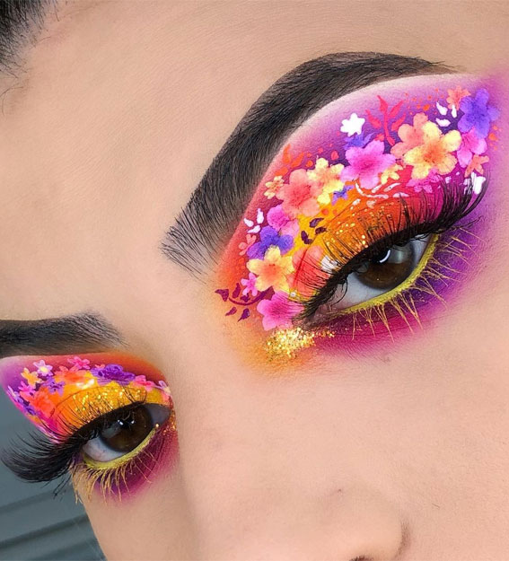 Bright Colorful Fancy Makeup Ideas Get Summer 🌈, Gallery posted by  𝚗𝚎𝚜𝚜 🐻🫧