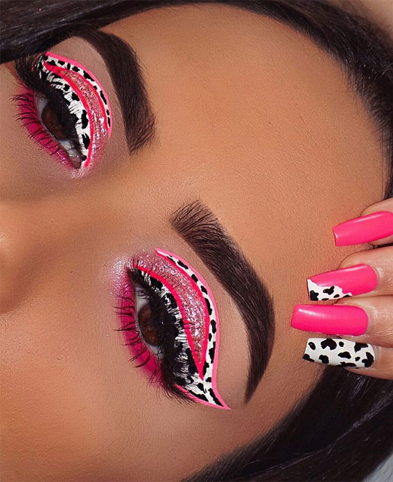 Bold and Bright Summer Makeup Vibrant & Daring : Wild Pink Leopard