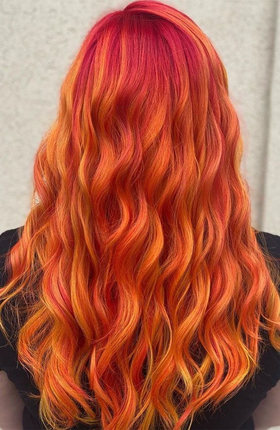 Alluring Hair Colour Ideas For Trendsetters : Fiery To Rock