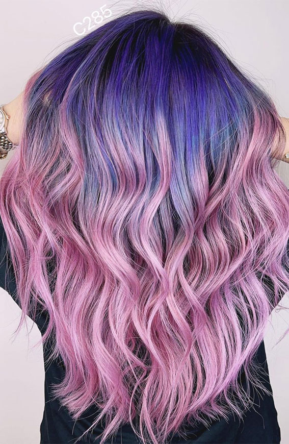 Refreshing Hair Color Ideas for the Sunny Season : Mermaid Vibes