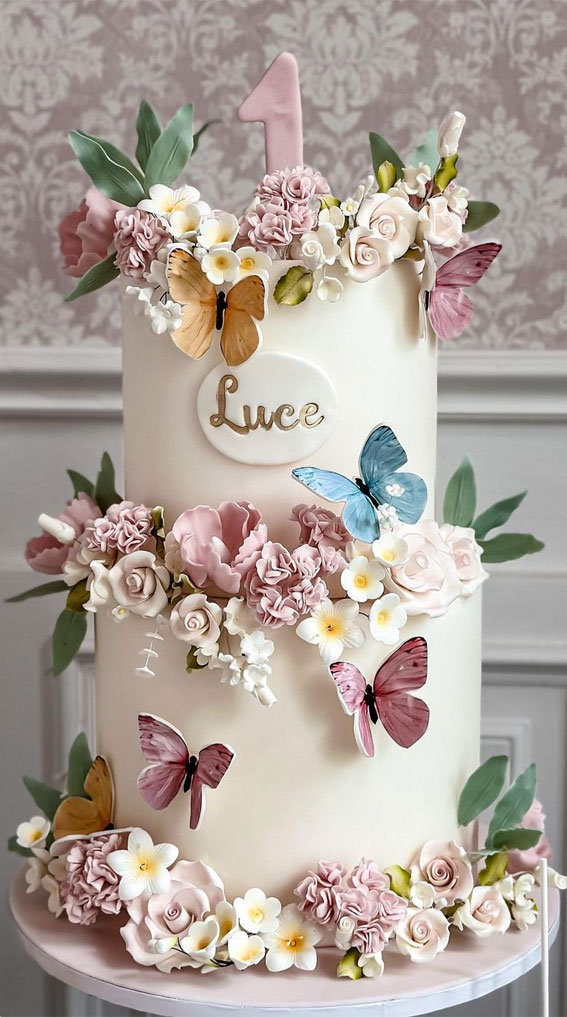 50 Birthday Cake Ideas to Mark Another Year of Joy : Garden Theme Cake