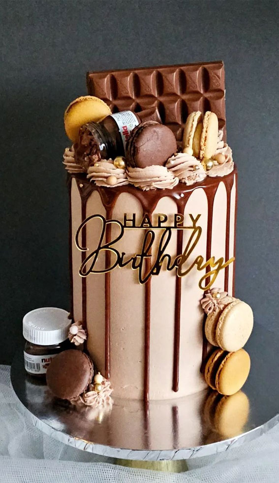 50 Birthday Cake Ideas to Mark Another Year of Joy : Chocolate Cake