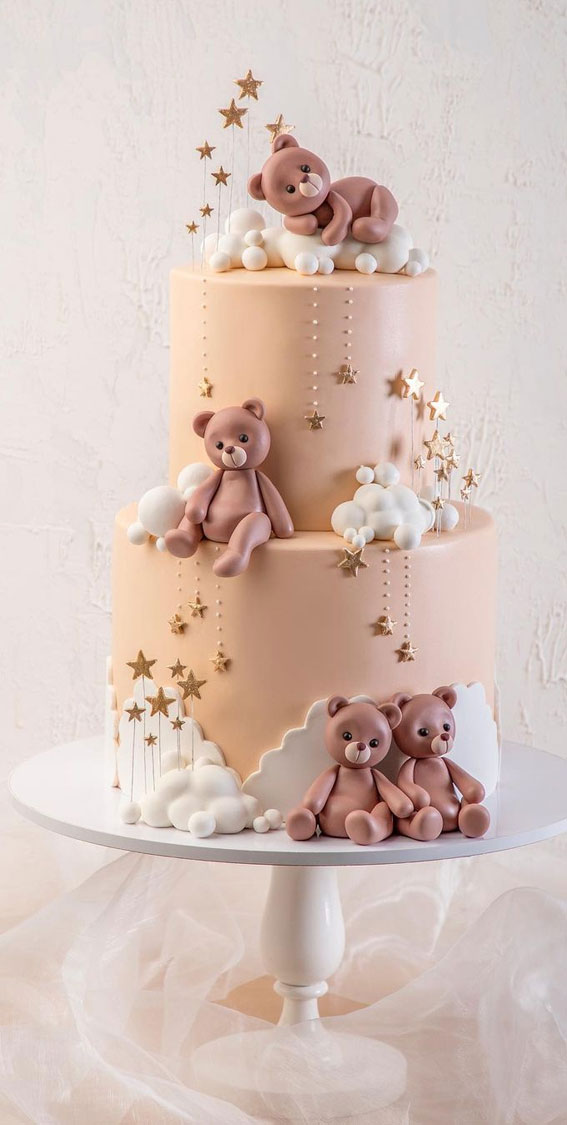 50 Layers of Happiness Birthday Cakes that Delight : Cute 1st Birthday Cake