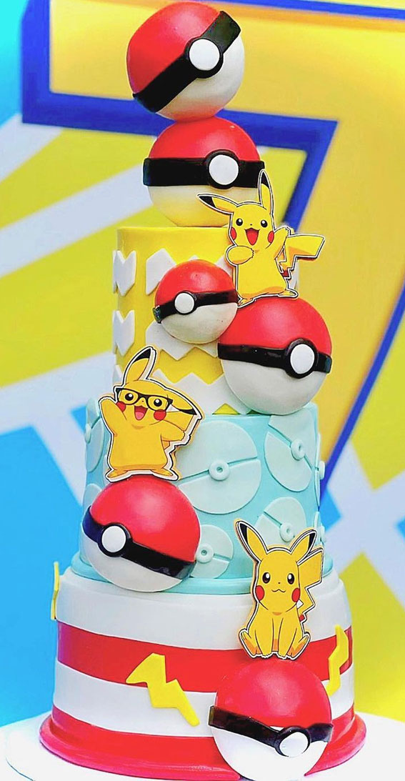 pokemon birthday cake, comic birthday cake, birthday cake, birthday cake ideas, cartoon birthday cake, birthday cakes