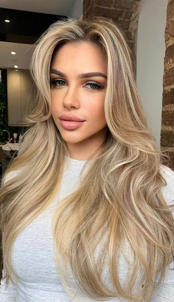 50 Inspiring Hair Colour Ideas for All Ages : Beige Blonde Balayage 90s ...