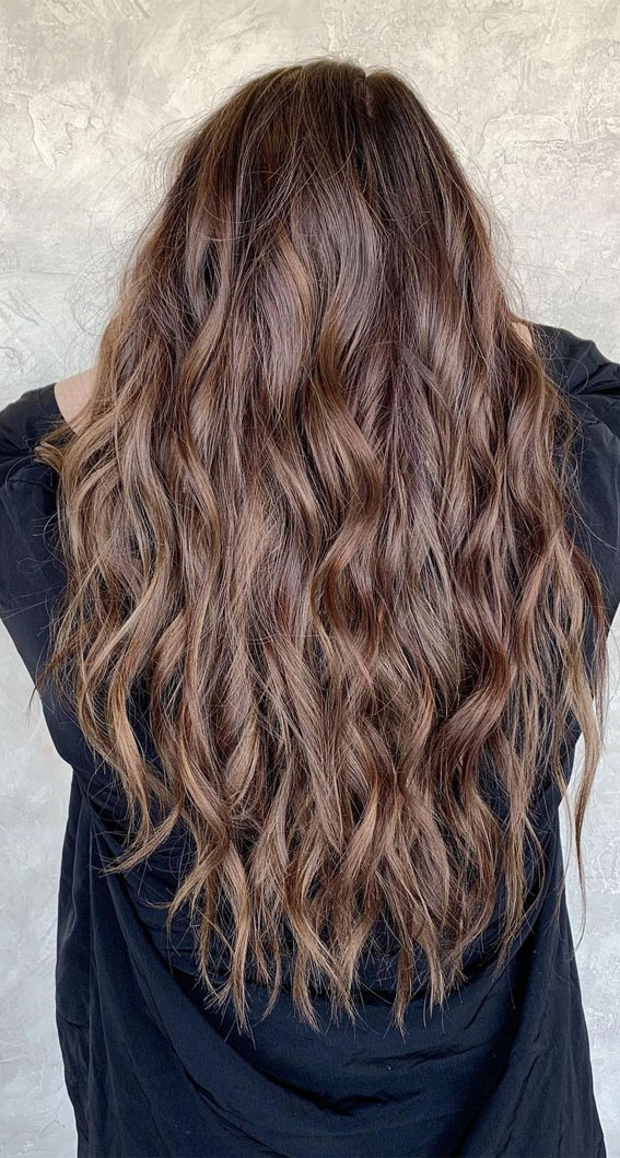 50 Inspiring Hair Colour Ideas for All Ages : Chocolate Delight