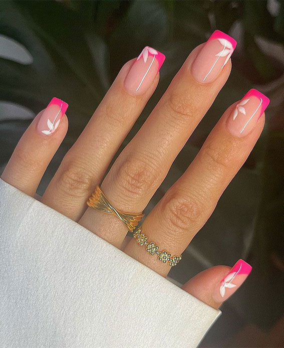 100 HOT Pink and Black Nails - Designs you Must Try! | Nail Salon Pro