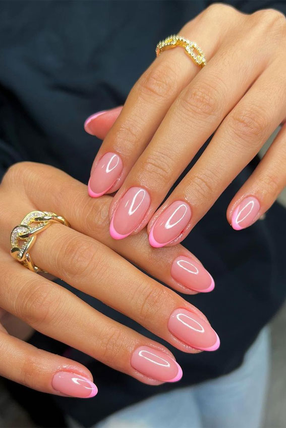 50 Pink Nail Art Designs | Art and Design | Pink nails, Baby pink nails, Pink  nail art designs