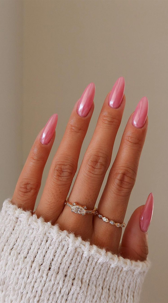 Gorgeous Milky Pink Nail Designs to Try | Morovan
