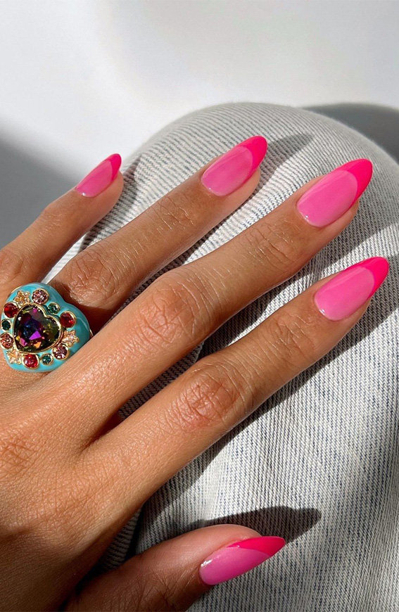 pink nails, light pink nails, pink nude nails, pink nails designs, pink nail ideas, hot pink nails, pink nail colors, pick n mix pink nails