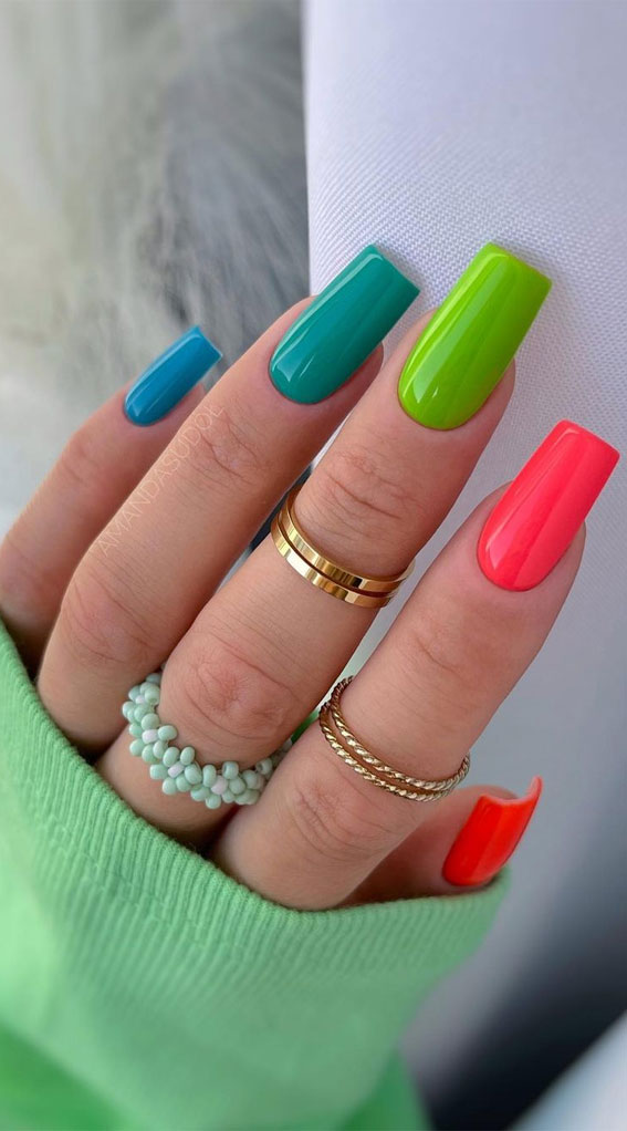 24+ Summer Nails and Colors Of 2023 | Gel nails, Stylish nails, Pretty nails