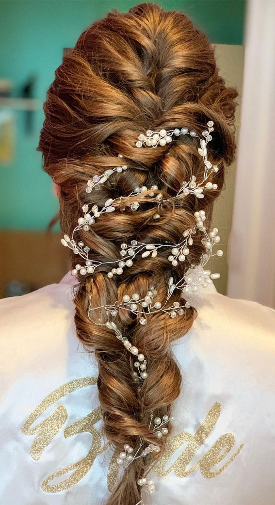 27 Effortlessly Beautiful Hairstyles for a Bohemian Wedding : Boho Glam Vibes