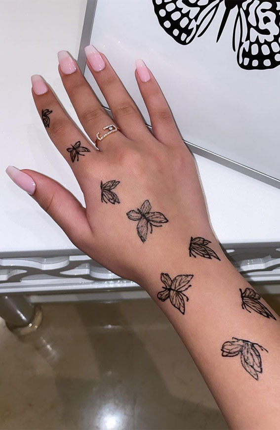 14 Pretty Butterfly Mehndi Designs For A Stylish Look | hergamut-sonthuy.vn