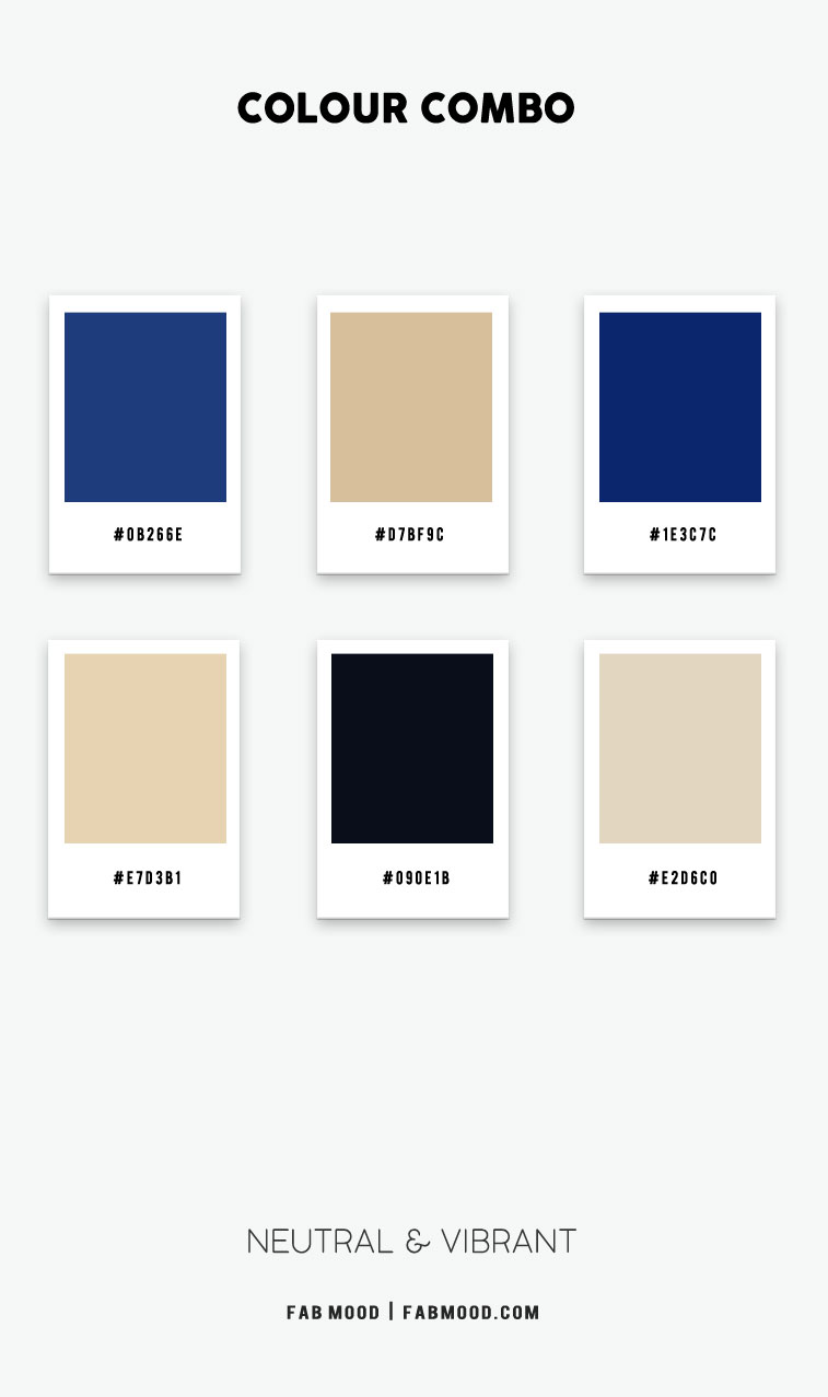 cobalt blue and taupe, color scheme, cobalt blue and taupe color combo