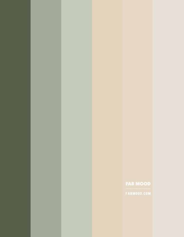 Beige and Green Colour Scheme, Beige and Green Colour Combination