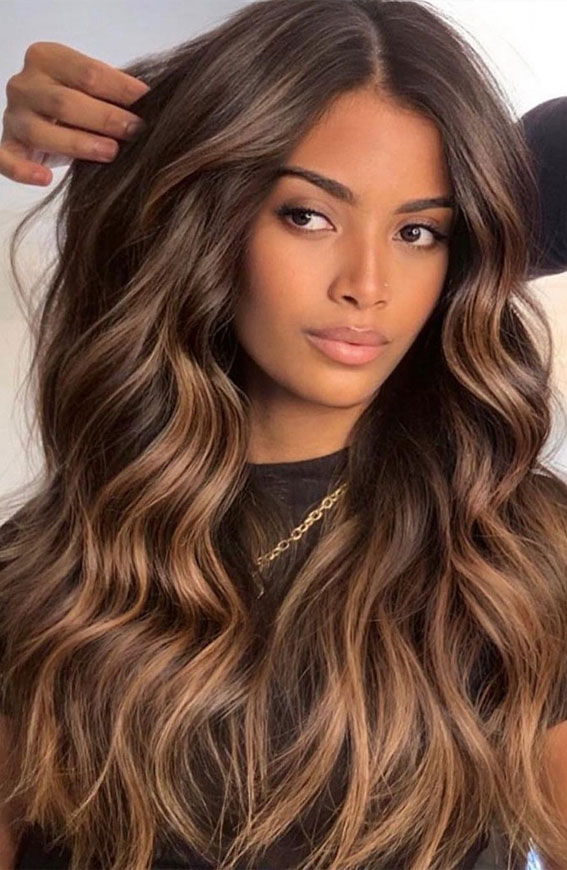 brown balayage, ash brown balayage, Coffee Balayage Hair, Brunette balayage 2023, caramel balayage, balayage hair ideas, balayage hair color ideas, blonde balayage