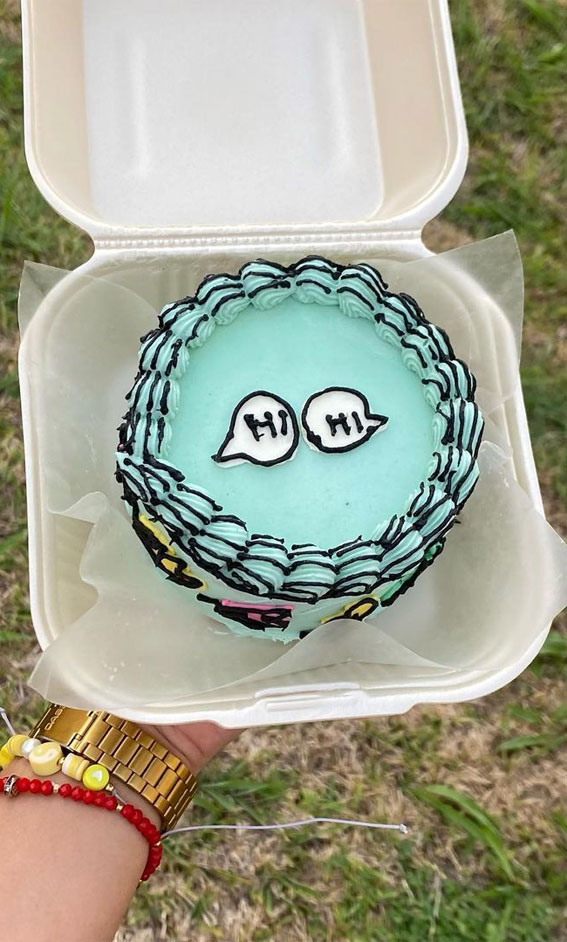 30+ Heartstopper Themed Cake Ideas : Comic Heartstopper Bento Cake