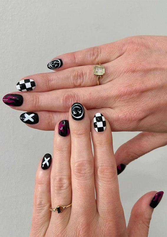 15 Black and White Nail Art Ideas for Any Occasion In 2023
