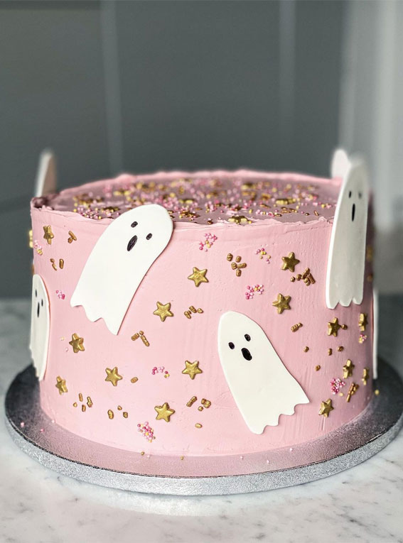 Halloween Cake Ideas for a Frighteningly Delicious Celebration : Little Stars + Little Ghosts