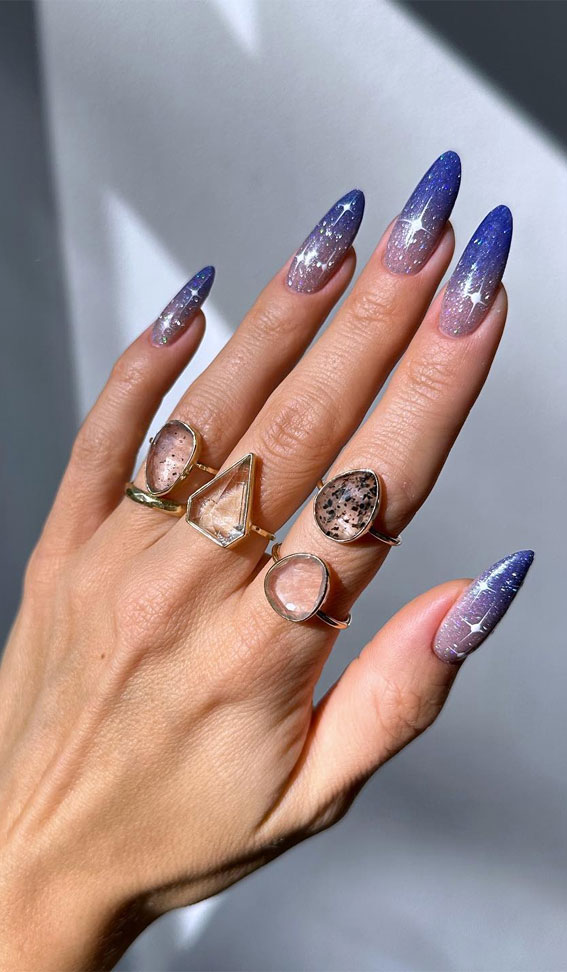 Night Sky Nails (With Starrily!) | naildawdle
