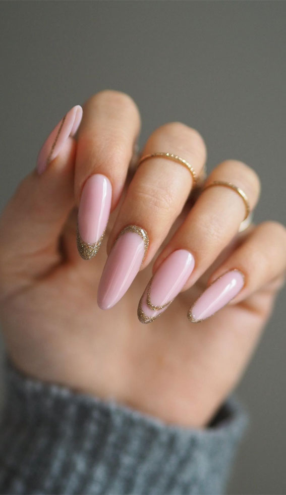 Simple Nail Ideas That’re Perfect For January : French Tips + Reverse French Nails
