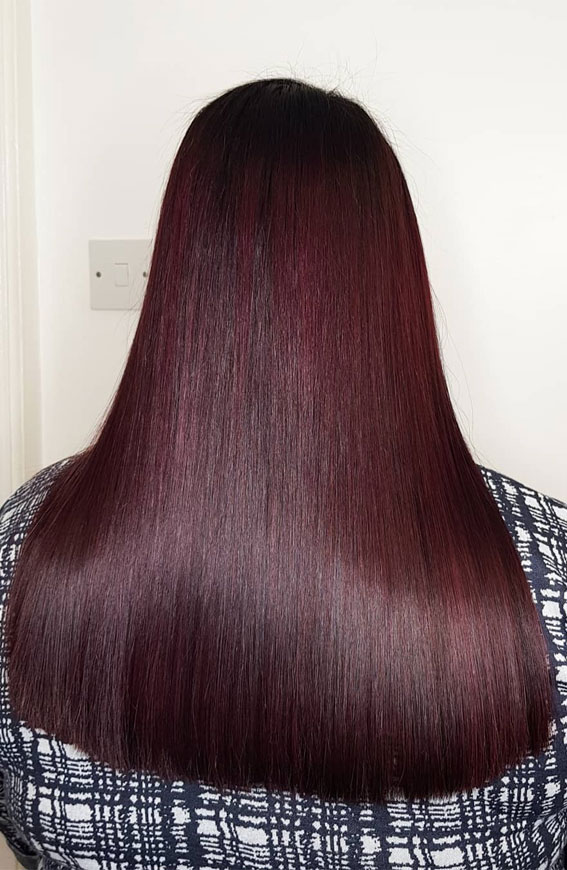 25 Cherry Cola Hair Color Ideas : Cherry Cola Sangria Blend