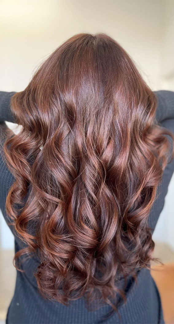 Enchanting Hair Colour Trends to Illuminate 2024 : Autumn Ember Glow