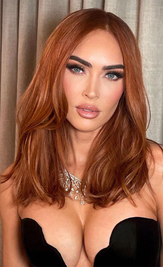 fiery auburn spice hair colour, auburn hair color, hair color, brown hair color, hair, copper hair color, biscoff blonde hair color, layered haircut, hair color, hair color, hair color ideas, hair color trends, hair color trends 2024, bronde hair, blonde hair, brunette hair