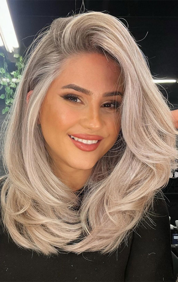 Enchanting Hair Colour Trends To Illuminate 2024 Creamy Pale Blonde