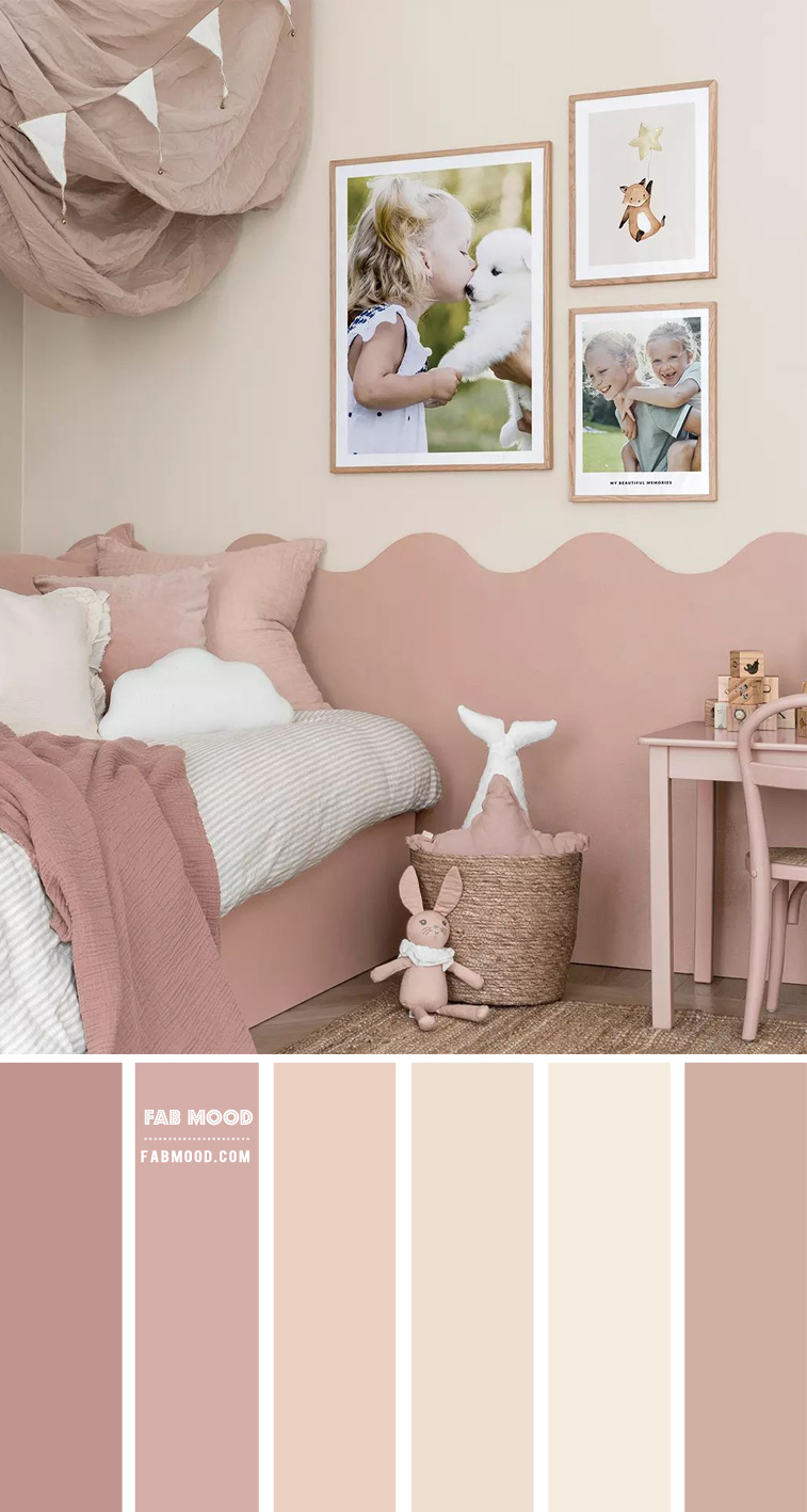 dusty rose bedroom, pink bedroom, dusty pink color scheme, dusty pink bedroom, girl bedroom color scheme