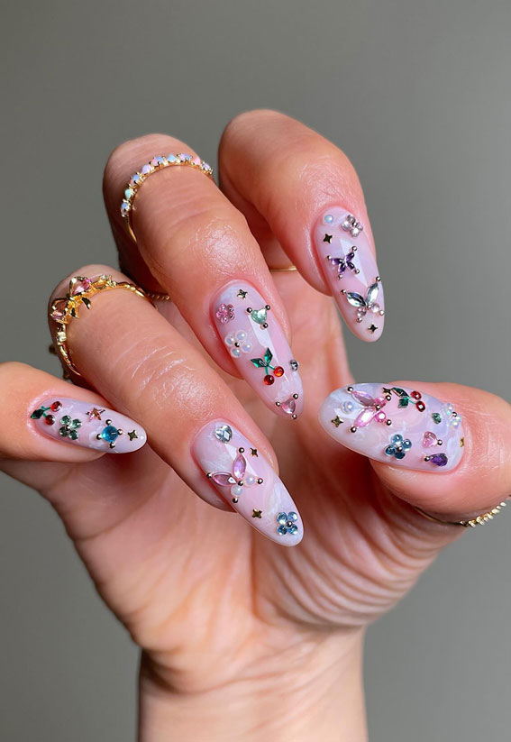 Unleash Your Style with These 40 Cute Nail Ideas : Garden Jewels