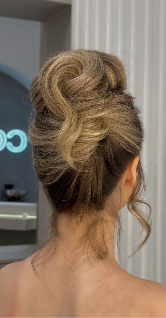 Hairdos to Steal the Spotlight on Every Special Occasion : Allure The High Textured Updo